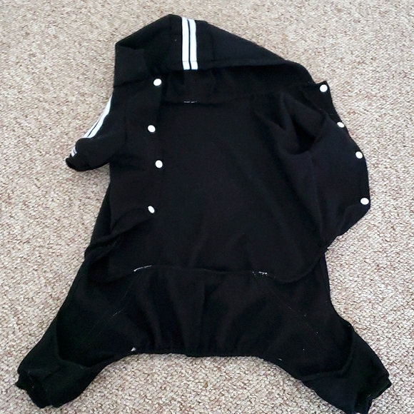 Adidog dog hooded sweatshirt outfit - Picture 7 of 11